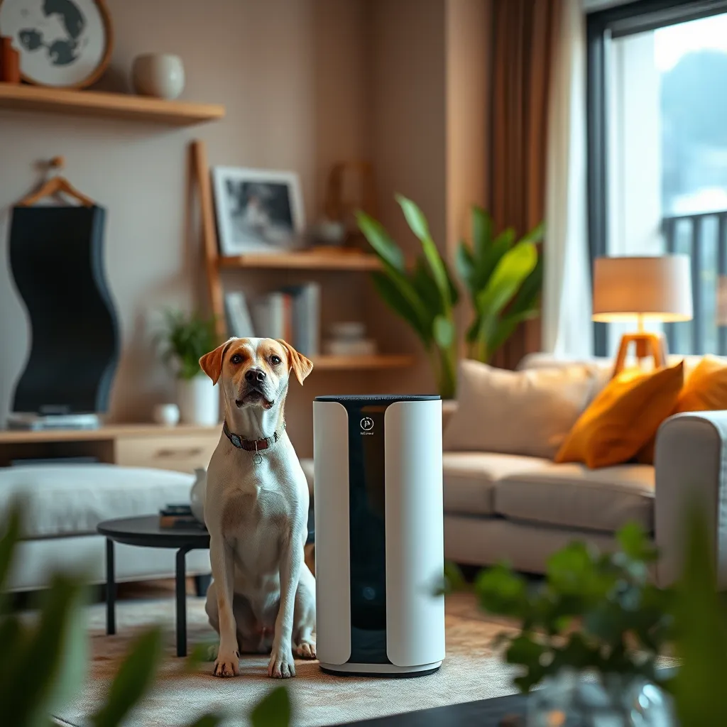 Curated visual reference: Visual Reference: Top Air Purifiers For Pet Friendly Apartments