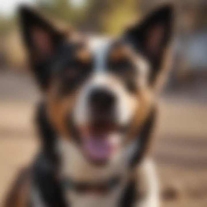 A loving dog adoption event in Arizona showcasing happy families.
