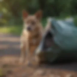 Comparison of biodegradable and non-biodegradable dog waste bags