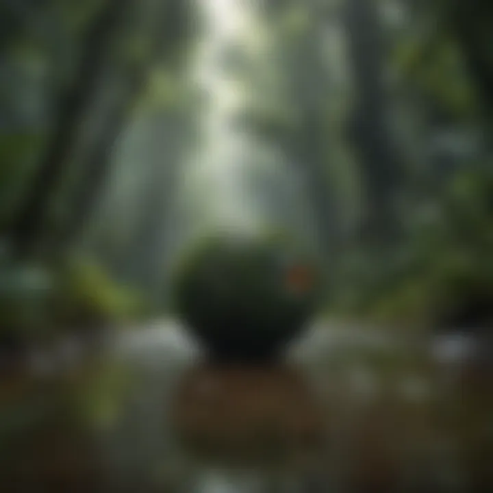 Lush greenery of the Amazon Rainforest highlighting its biodiversity.