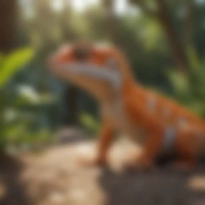 A peaceful backyard environment showing gecko-free zones