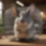 Spacious extra large chinchilla cage with multiple levels