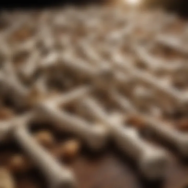 A selection of different types of dog-safe bones.