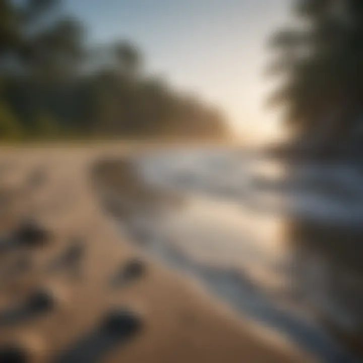 Diverse coastal landscapes showing Virginia's beach variety