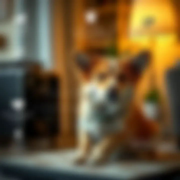 Illustration of air purifier features and benefits