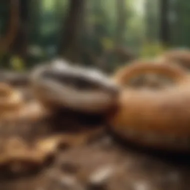 Aspen shavings in a snake enclosure