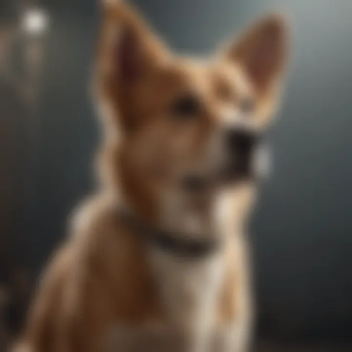 A variety of dog clipper brands on display