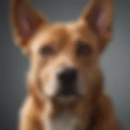 A happy dog with clean ears after yeast infection treatment