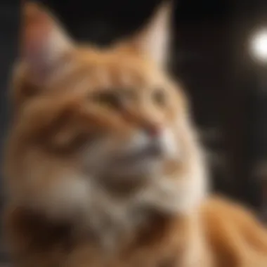 Achieving a Healthy Coat with Shedding Solutions A cat displaying healthy fur after using shedding products