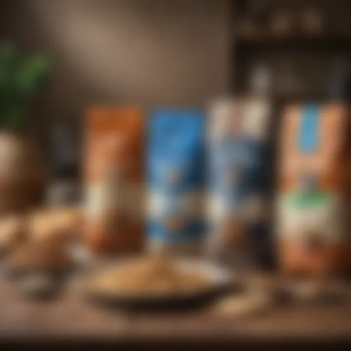 A comparison chart of Blue Buffalo gluten-free options versus other brands