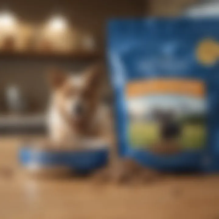 Nutritional benefits highlighted in Blue Buffalo gluten-free pet food