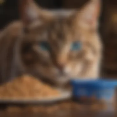 Key Ingredients in Blue Buffalo Cat Food Visual representation of the key ingredients in Blue Buffalo Weight Control Cat Food