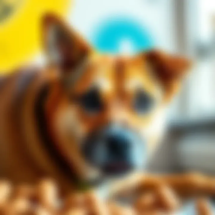Consumer Insights on Dog Food Choices Consumers reviewing dog food options online