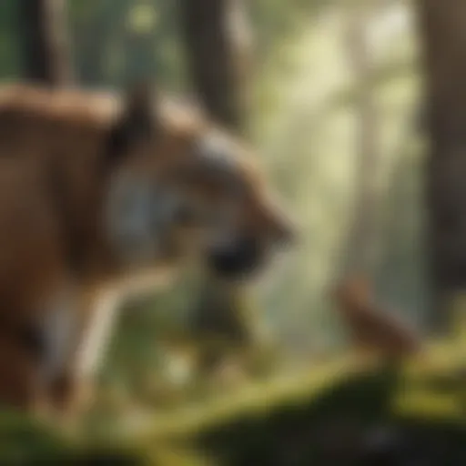 Diverse Animal Species in Their Natural Habitat