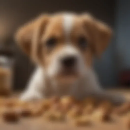 Nutritional overview of high calorie puppy treats