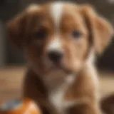 Nutritional chart for medium breed puppies
