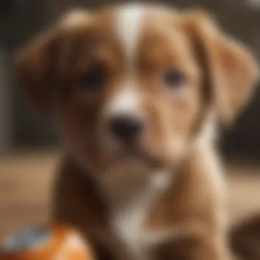 Nutritional chart for medium breed puppies
