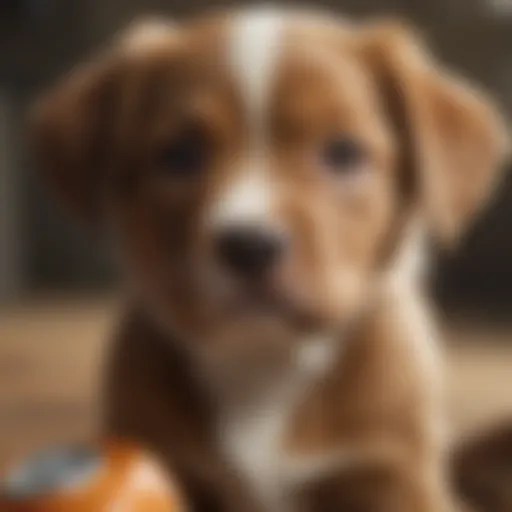 Nutritional chart for medium breed puppies