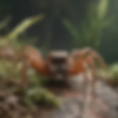 A Tapestry of Life: Diverse Spider Species and Their Ecosystems Diverse species of spiders displayed in a natural habitat