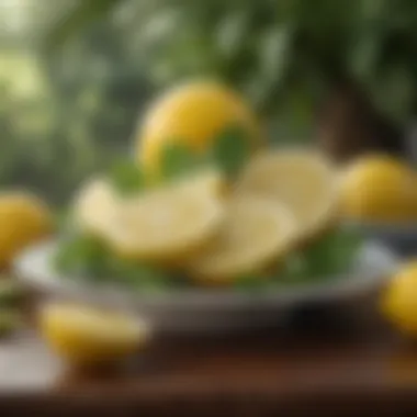 Culinary Creations with Citrus Culinary dishes featuring Meyer lemon and key lime