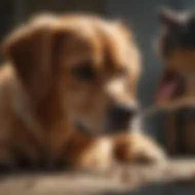 Rabies Vaccination in Dogs Dog receiving a rabies vaccination