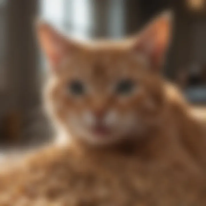 Environmentally friendly packaging of non-sticking cat litter