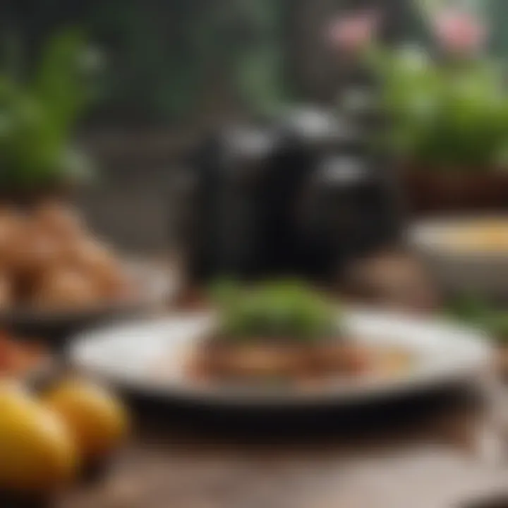 An assortment of dishes prepared using local edible plants from Illinois