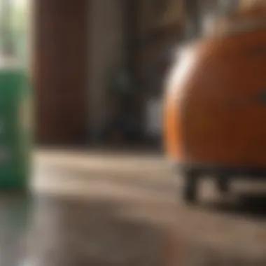 Safety precautions when using cleaning products