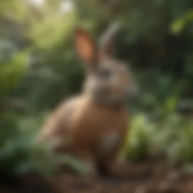 A variety of plants that repel rabbits naturally