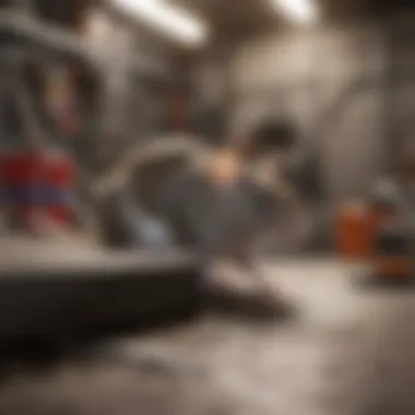 Identifying Mouse Entry Points in Your Garage Close-up of potential mouse entry points in a garage
