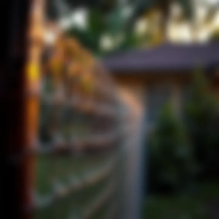 Building Barriers to Prevent Snake Ingress Barrier fence installed around a residential property