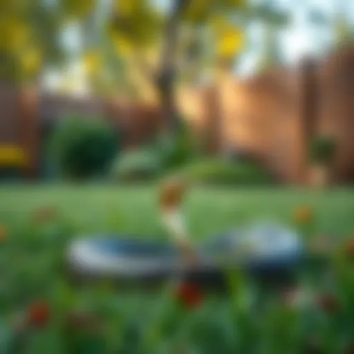 A Well-Maintained Yard Reducing Snake Attraction Natural landscape showcasing a well-maintained yard