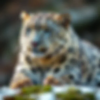 Global Distribution of Snow Leopards Map showing snow leopard distribution