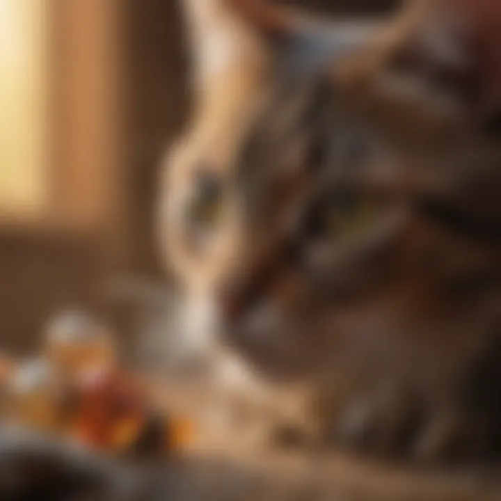 A visual representation of potential side effects of flea medications.