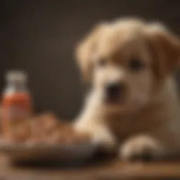 Nutritional chart for large breed puppies