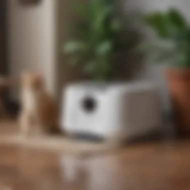 Innovative features of an automatic litter box