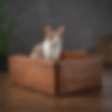 Different materials used for big litter boxes with lids, highlighting durability