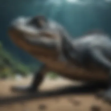 Ancient Marine Reptiles An artistic representation of the ancient marine reptiles that once roamed the oceans.
