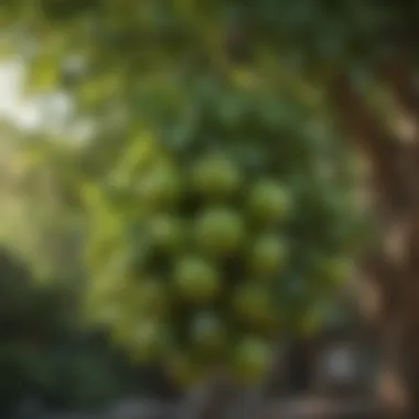 Persian Lime Tree: Growth Conditions and Benefits A Persian lime tree showcasing its lush foliage