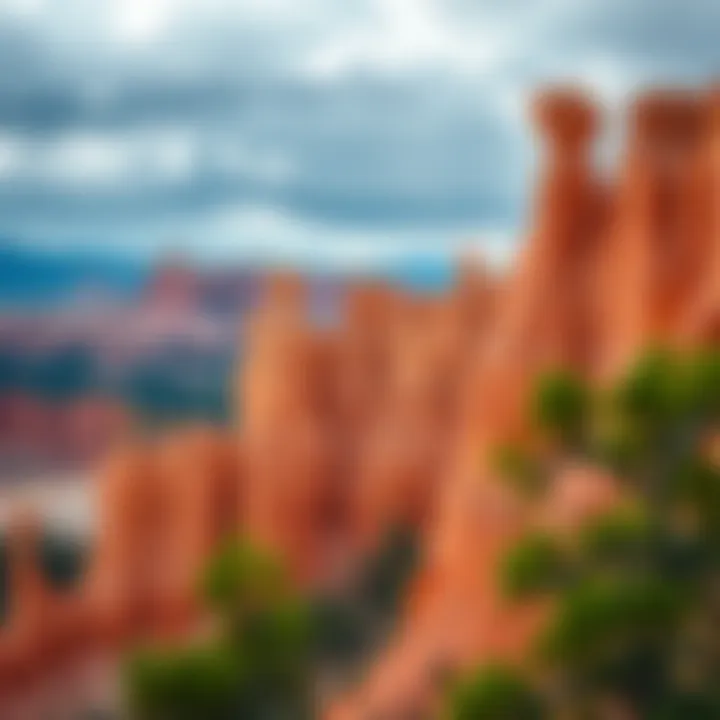 The Majestic Cliffs of Bryce Canyon Dramatic cliffs and canyons of Bryce Canyon National Park