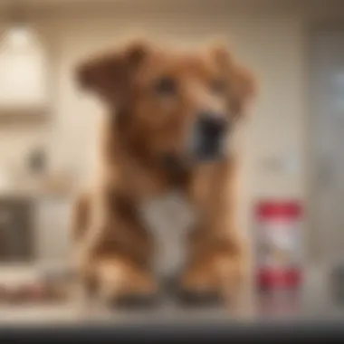 Veterinarian Recommending Royal Canin GI Treats Veterinarian recommending Royal Canin GI treats