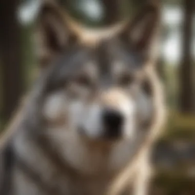 Understanding Wolfdog Breeds An informative diagram illustrating the different wolfdog breeds and their traits.