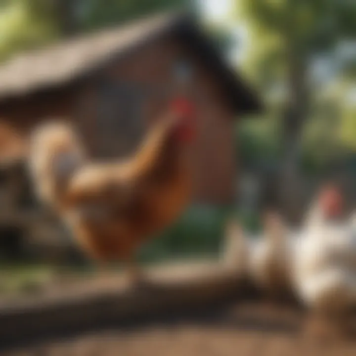 A well-maintained chicken coop designed for Yokohama chickens