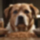 A diverse selection of dog food types suitable for various breeds and sizes.