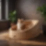 Litter box designed for wood pellets