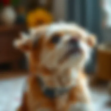 Pet enjoying a flea-free environment