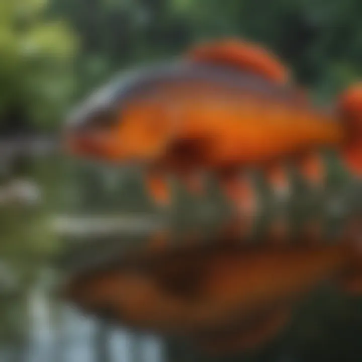 A vibrant aquatic ecosystem showcasing the beauty of local fish species
