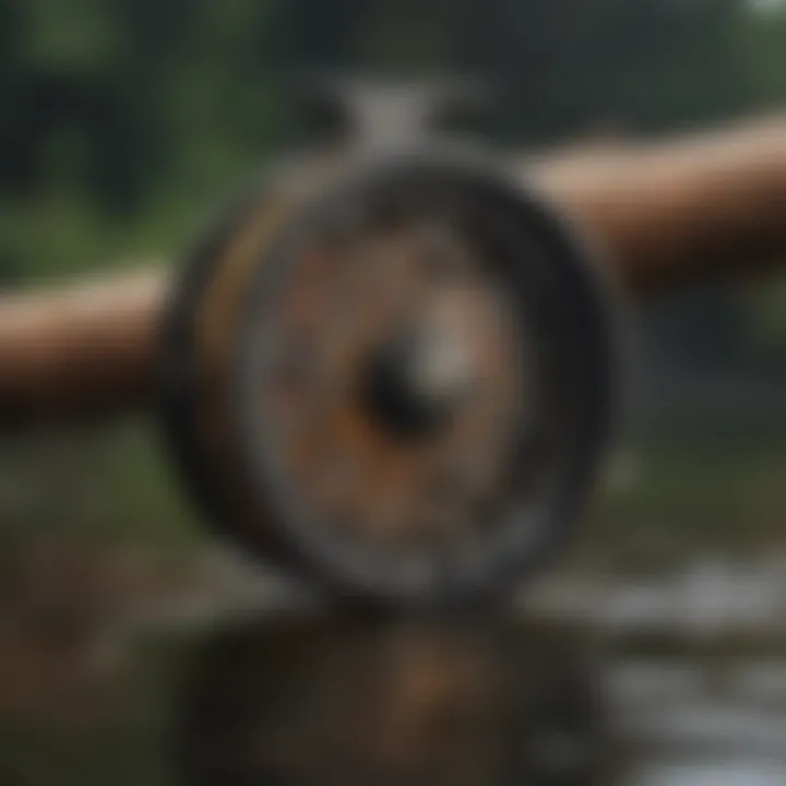 An array of fly fishing gear and equipment ready for use