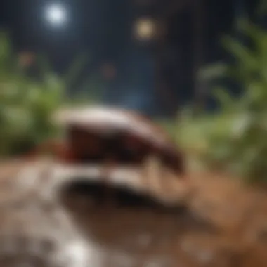Exploring Cockroach Species in Various Environments Different cockroach species in their natural habitats