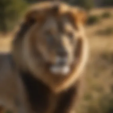 A well-constructed lions fence that blends into the environment, emphasizing conservation efforts.